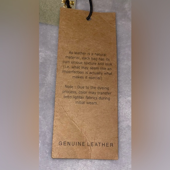 Margot New York Neutral Suede Genuine Leather Kaye Bucket Large Tote Lined - Picture 14 of 16